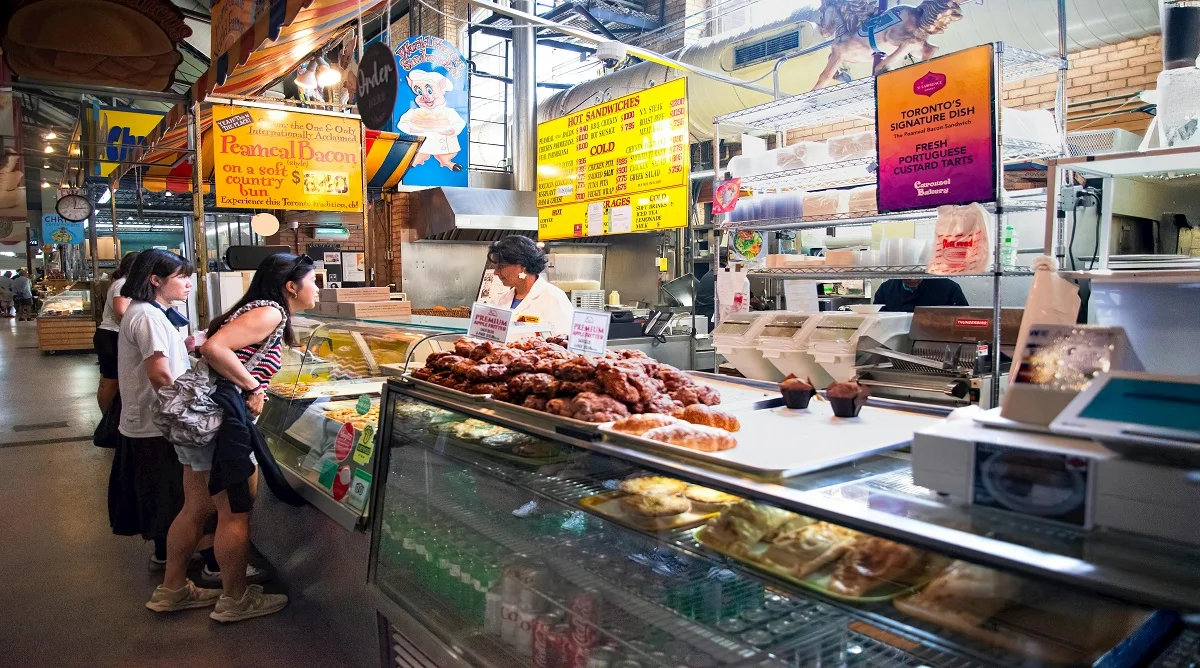 regional food in Canada shown through local dishes and market culture