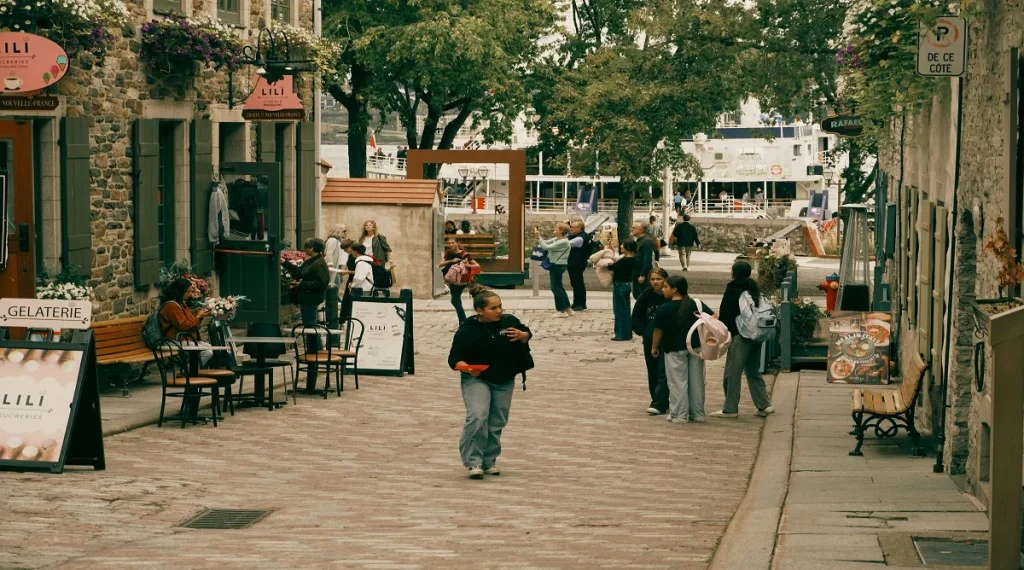 slow travel in Canada through local places and scenic public spaces