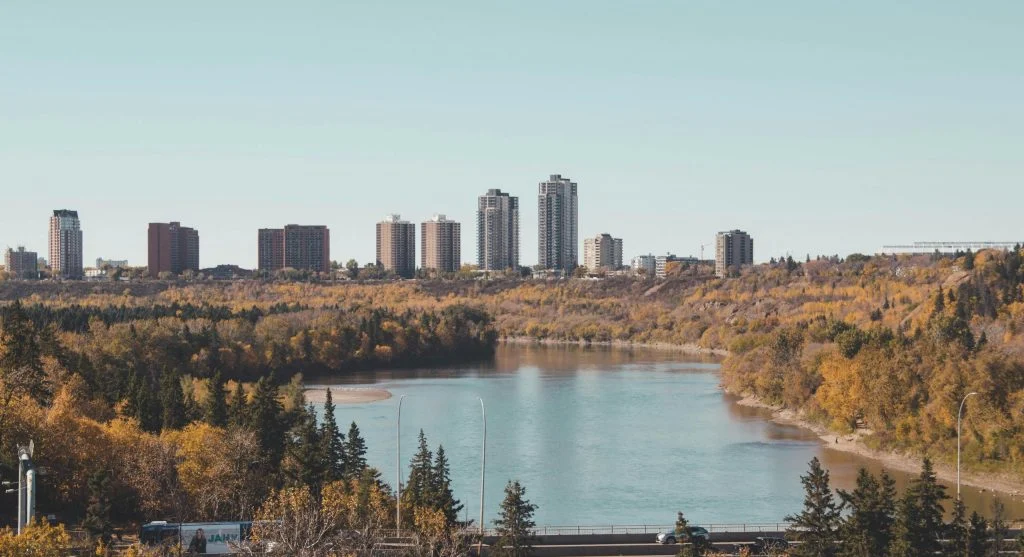 Riverfront cities in Canada with public paths and shared waterfront space